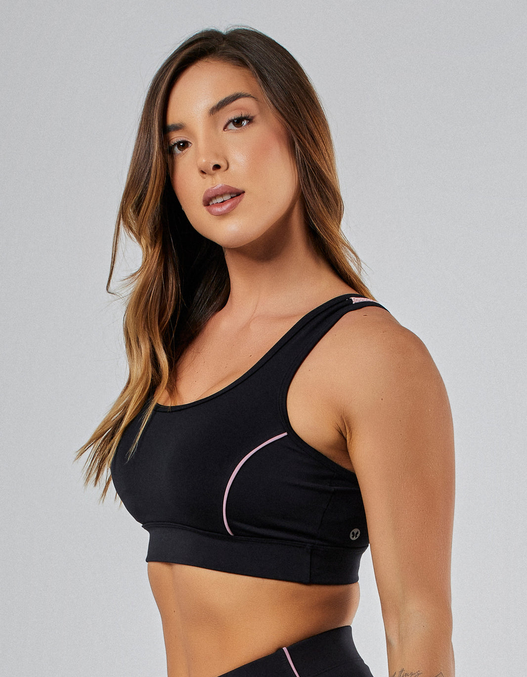 TOP COSTAS TRANSPASSADAS COSMIC PRETO