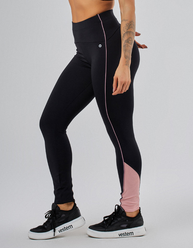 LEGGINGS FUSO CON BANDA ASTRA