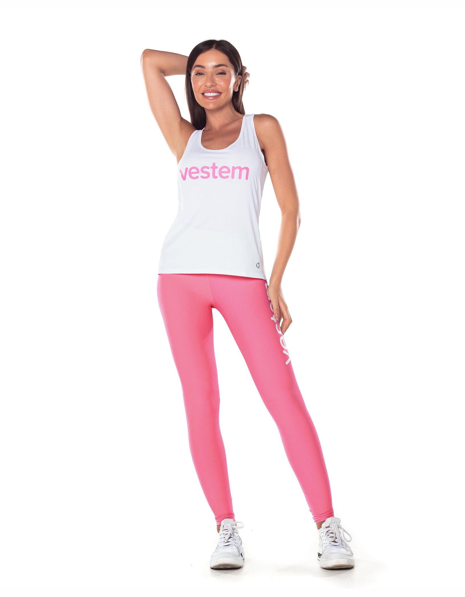 CAMISOLAS DE ALÇAS DRY FIT EMBAIXADORA BRANCO