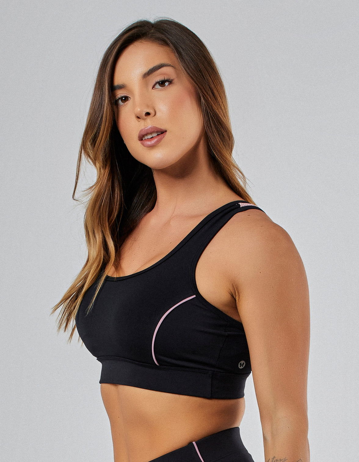 TOP COSTAS TRANSPASSADAS COSMIC PRETO